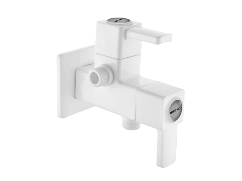 2 in 1 Angle Cock With Flange